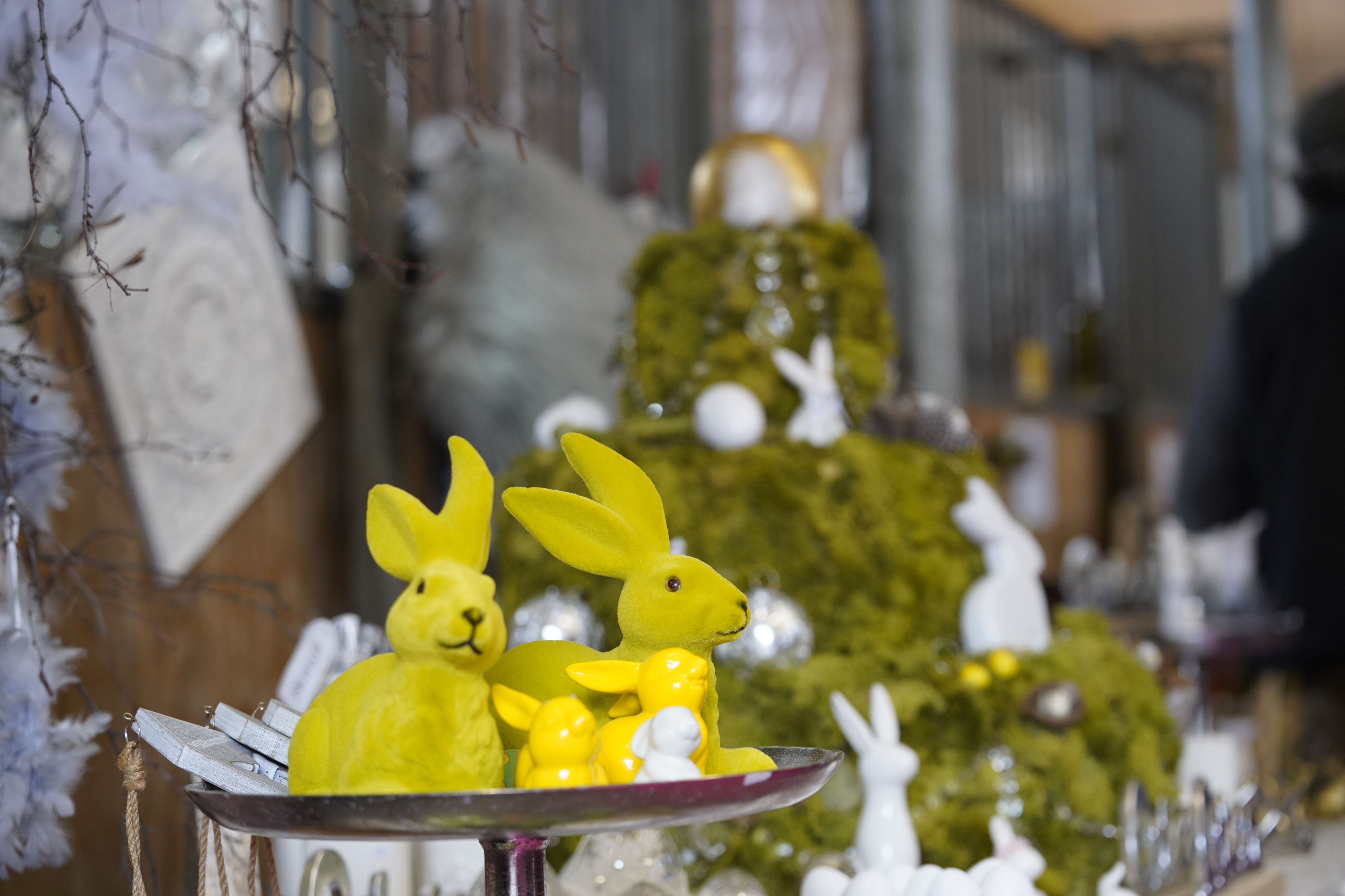 Garten & Ambiente Ausstellung im Stall