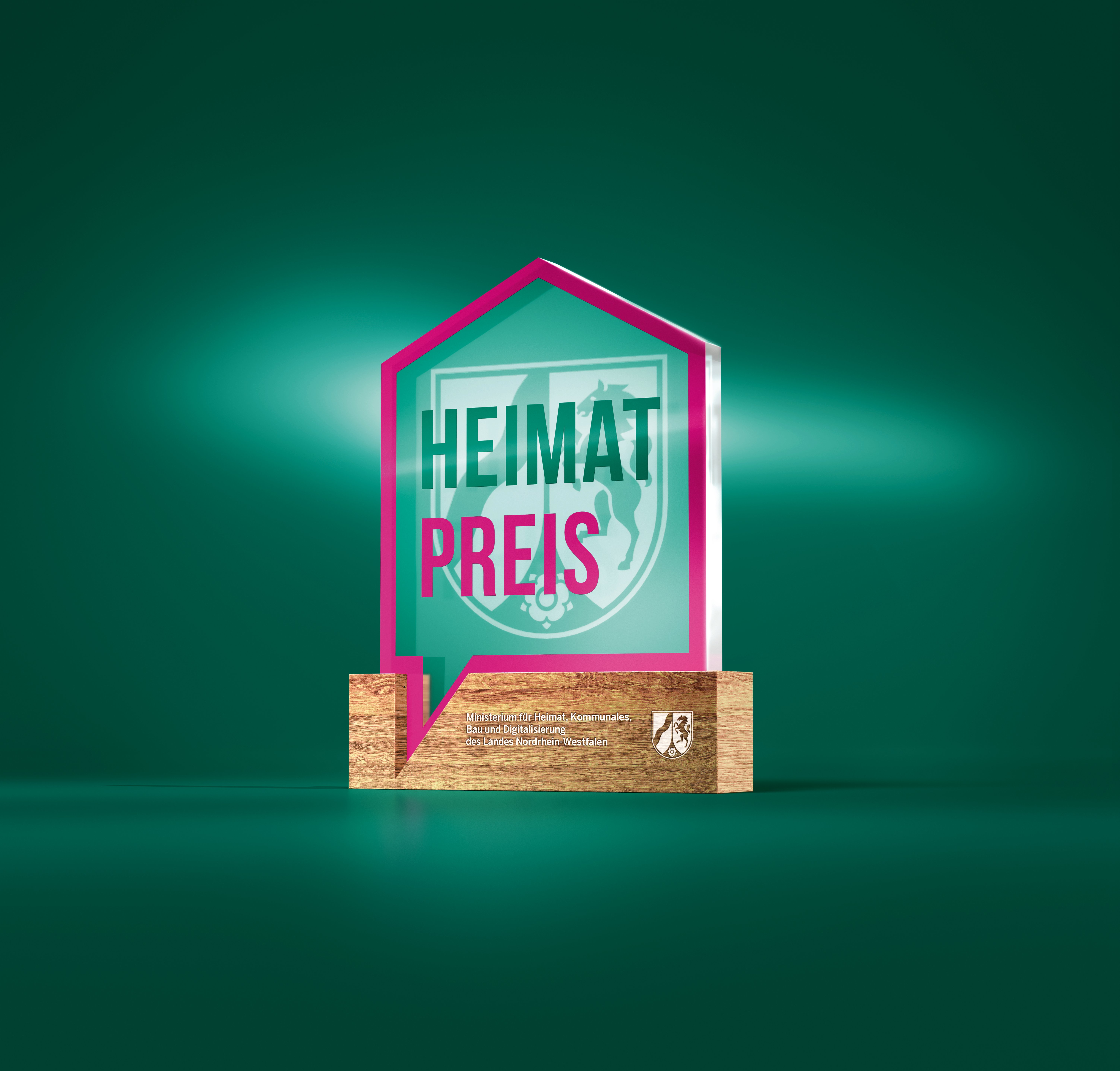 Heimatpreis Der Heimatpreis dargestellt mit grünem Hintergrund