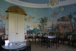 Tapetensaal Panoramatapeten Blick auf die Panoramatapeten im Tapetensaal