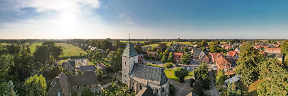 Luftbild Einen Panorama Panoramaaufnahme Luftbild Einen