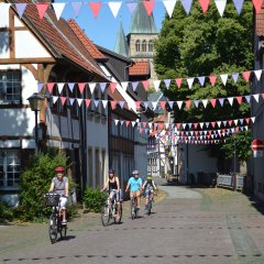 Radfahrer Klosterstr. Radgruppe