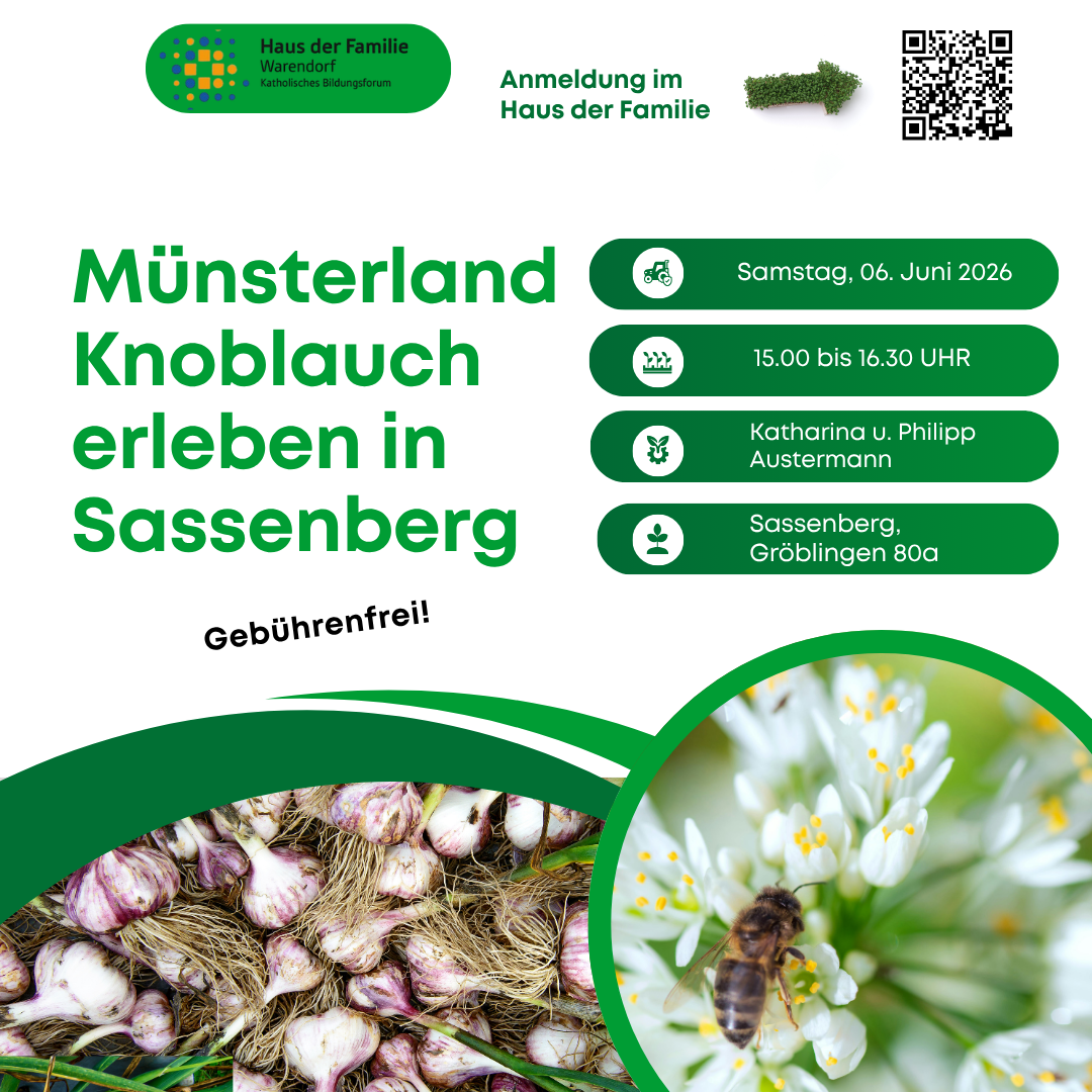 Münsterland Knoblauch Poster - 1