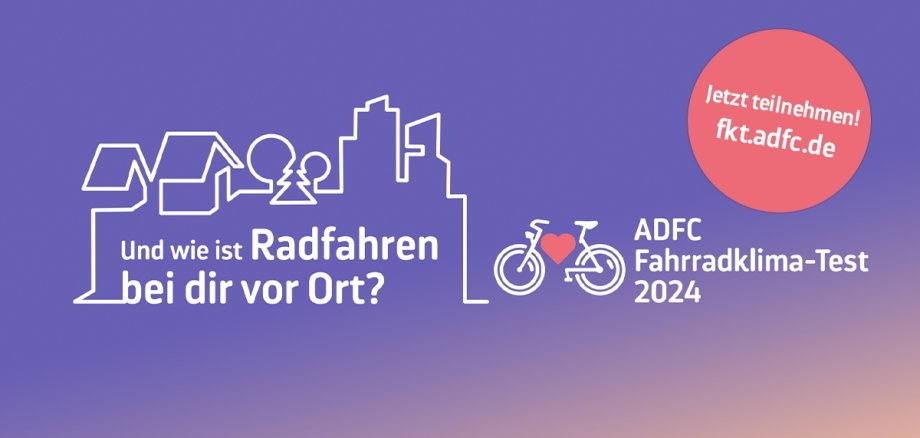 Key Visual Fahrradklimatest 2024 Key Visual Fahrradklimatest 2024