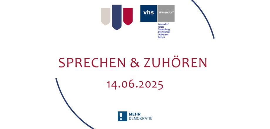 Sprechen und Zuhören - 1