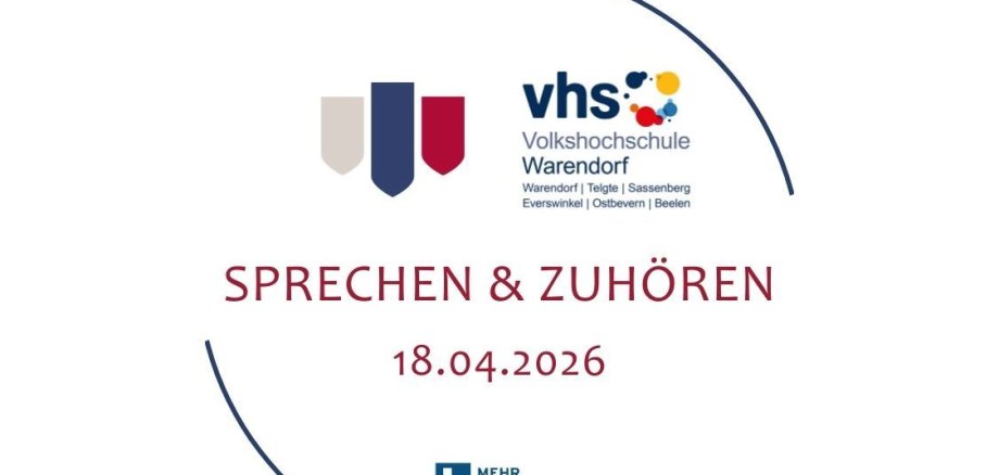 Sprechen und Zuhören - 1 Sprechen und Zuhören - 1